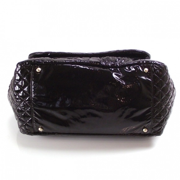 2009 CHANEL Black Rock & Chain XL Cabas Tote EUC - Picture 12 of 16